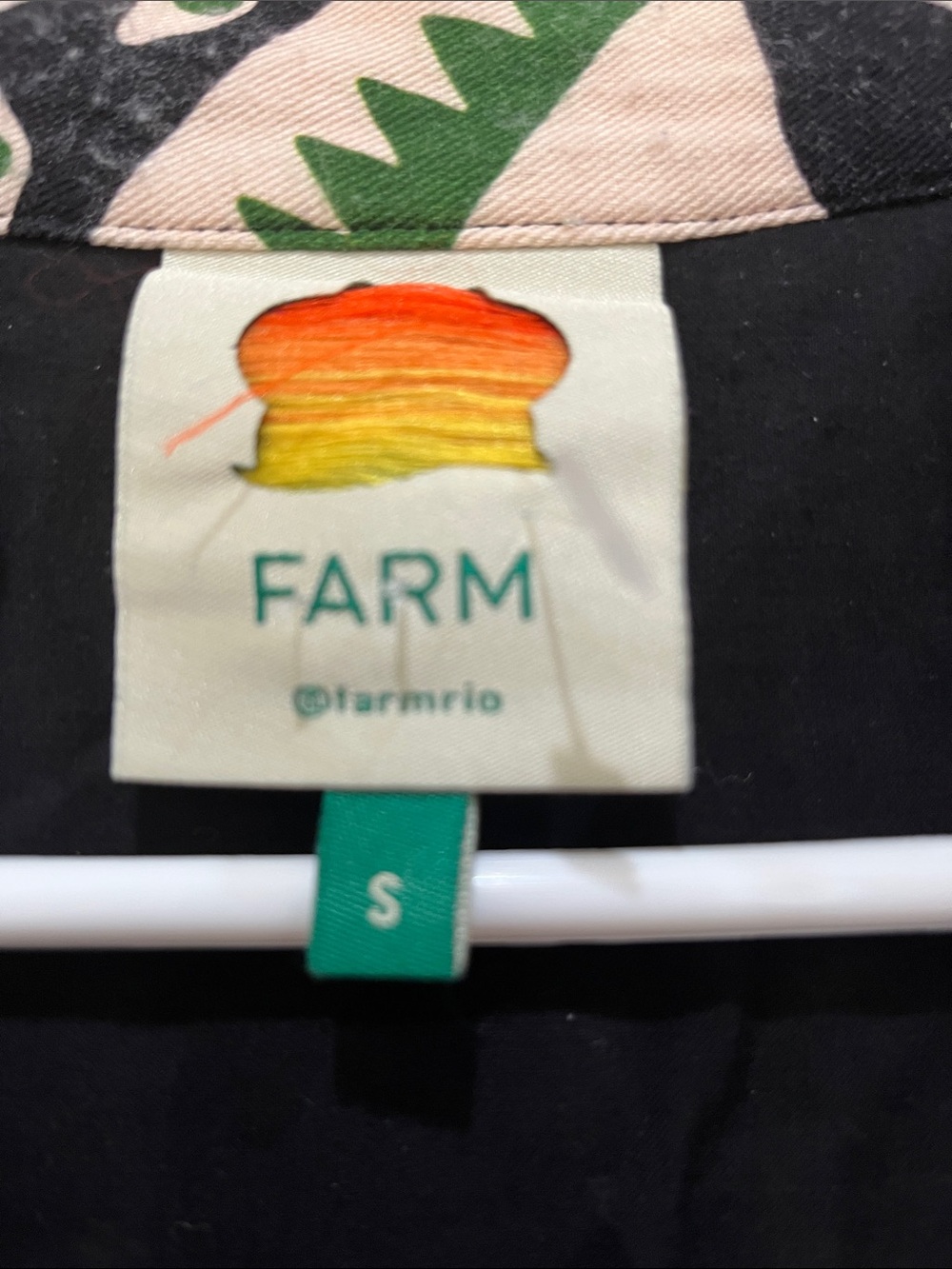 FARM Rio Black, Cream & Green Maxi Dress - Picture 2 of 9